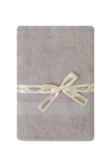 Gray 100% Cotton Bath Towel 70x140 Cm - Swordslife