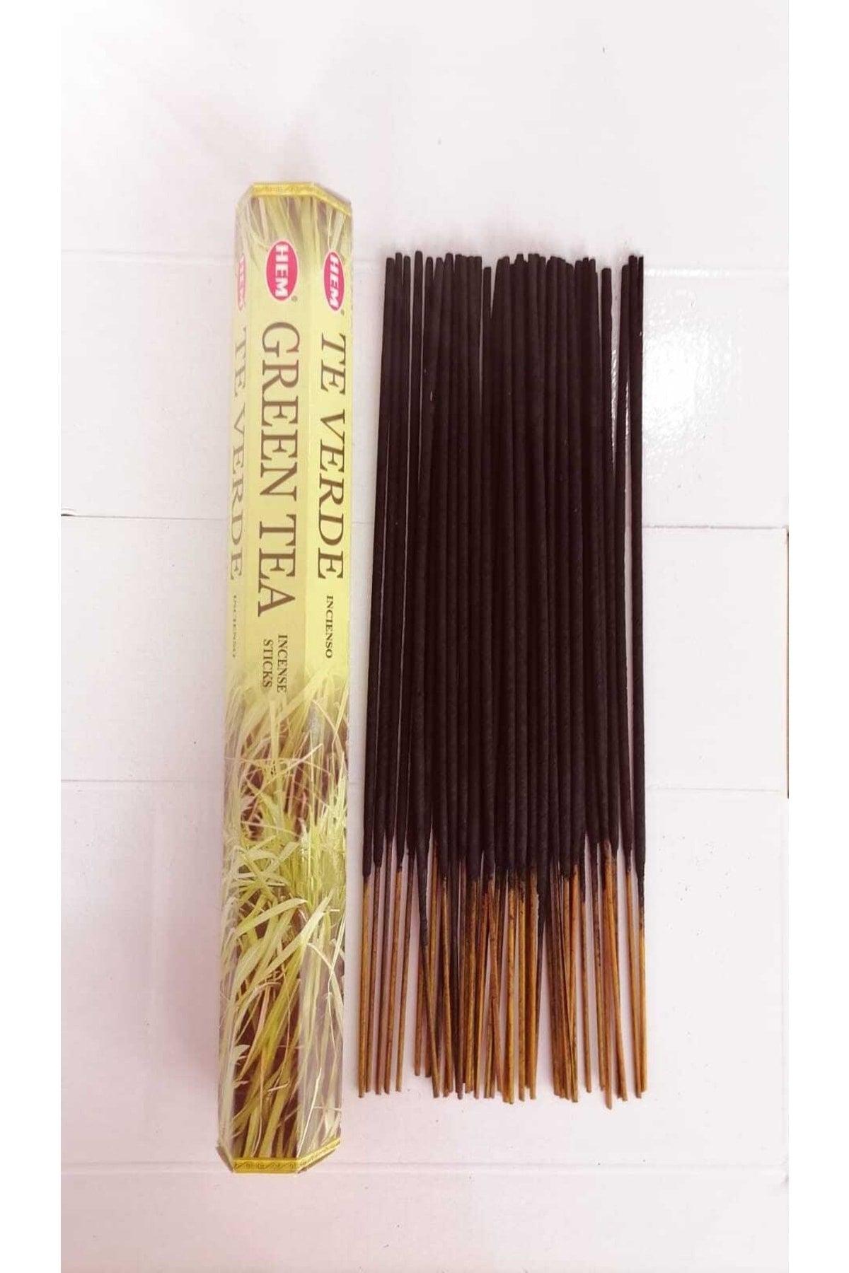 Green Tea Scented 1 Box Stick Incense 20 pcs - Swordslife