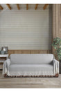 Organic Buldan Cloth Covering Gray Arms Oversized 180 X 300 Cm Sofa Sofa Sofa Bed Cover Cotton - Swordslife