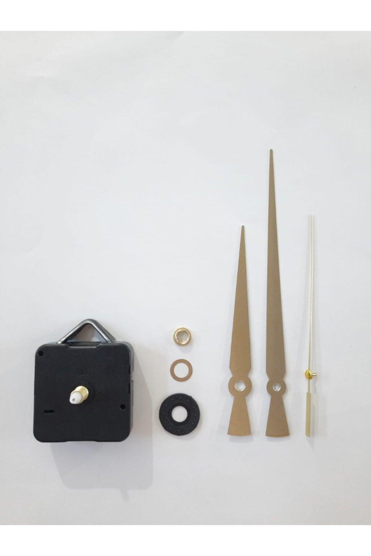 Große Größe Hanger Apparatur Still arbeiten Hour Mechanism Gold Farbe (agit:13cm, Yelkovan:18cm) - Swordslife