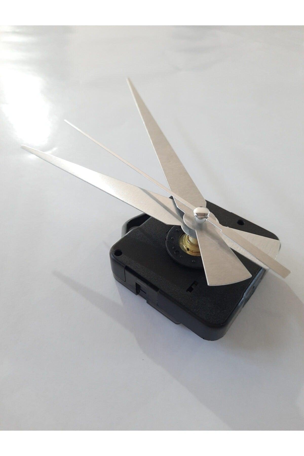 Große Größe Hanger Apparatur Still arbeiten Hour Mechanism Silber Farbe (Ait:13cm, Yelkovan:18cm) - Swordslife