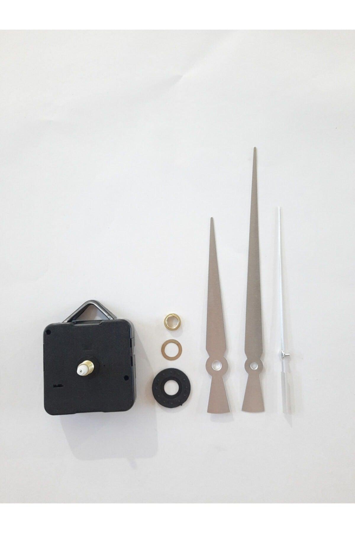 Große Größe Hanger Apparatur Still arbeiten Hour Mechanism Silber Farbe (Ait:13cm, Yelkovan:18cm) - Swordslife