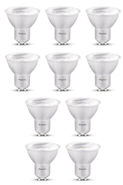 Gu10 Led Bulb 5 Watt 10 Pieces 6500 Kelvin