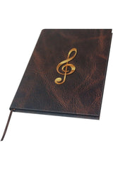 Guitar Notebook (Double Cutout with Tab Key