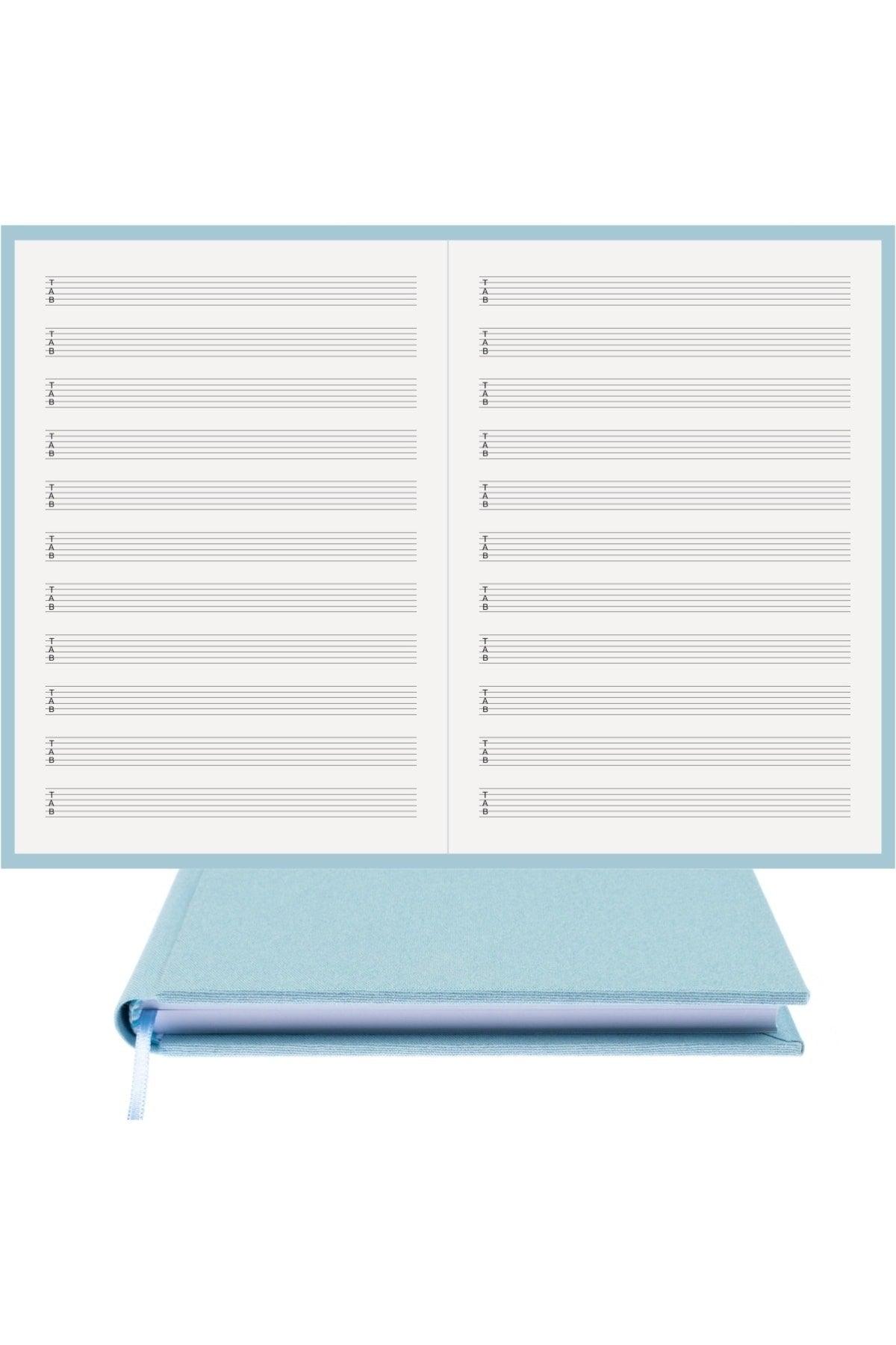 Guitar Notebook (with Tab Key) 11 Slats