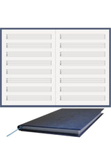 Guitar Notebook (Right Cutout with Tab Key