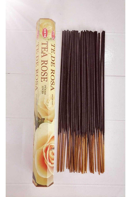 1 Box of Rose Tea Scented Incense Stick 20 pcs - Swordslife