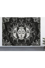 Sun And Moon Wall Covering (70x90) Tapestry - Swordslife