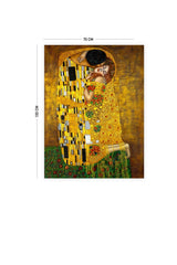 Gustav Klimt Kiss Wall Covering Carpet 140 X 100 Cm-70x100 Cm - Swordslife