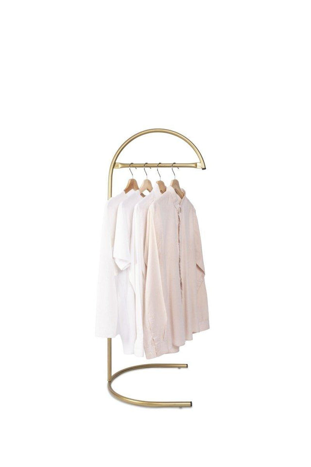 Half Moon Garment Hanger Gold Color Hanger Clothes Hanger Footed Hanger Clothes Hanger - Swordslife