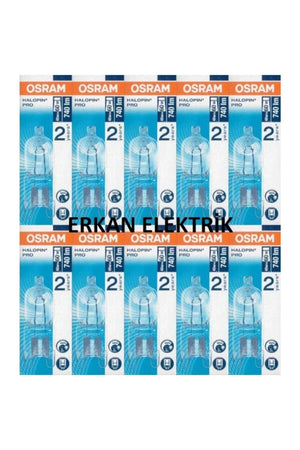Halopin Pro G9 Lampholder Capsul Halogen Bulb Yellow