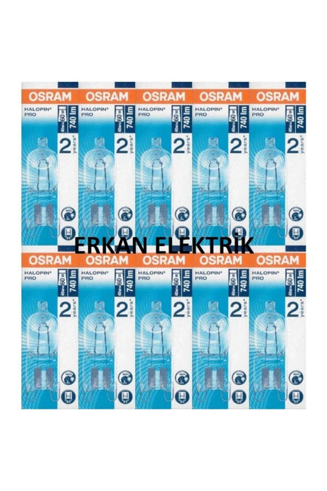 Halopin Pro G9 Lampholder Capsul Halogen Bulb Yellow