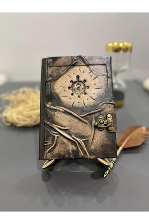 Handmade Genuine Leather Notebook Daily Keepsake