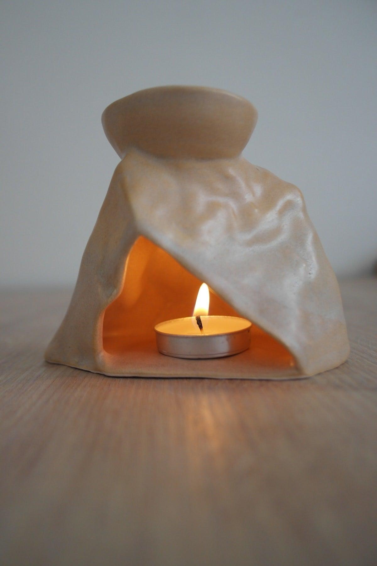 Handmade Mountain Model Ceramic Censer - Swordslife