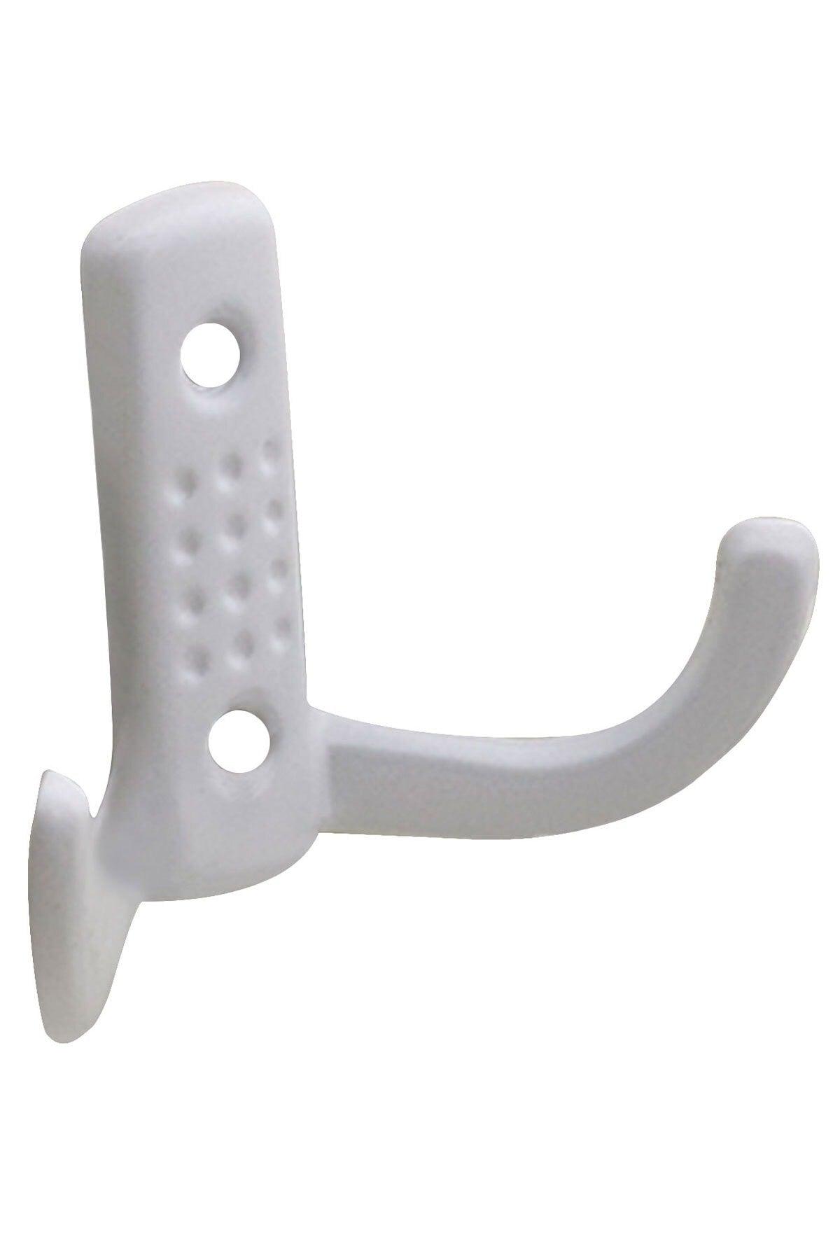 As Dotted Cloakroom Wall Hanger Metal Wardrobe Clothes Rack White Hanger - Swordslife