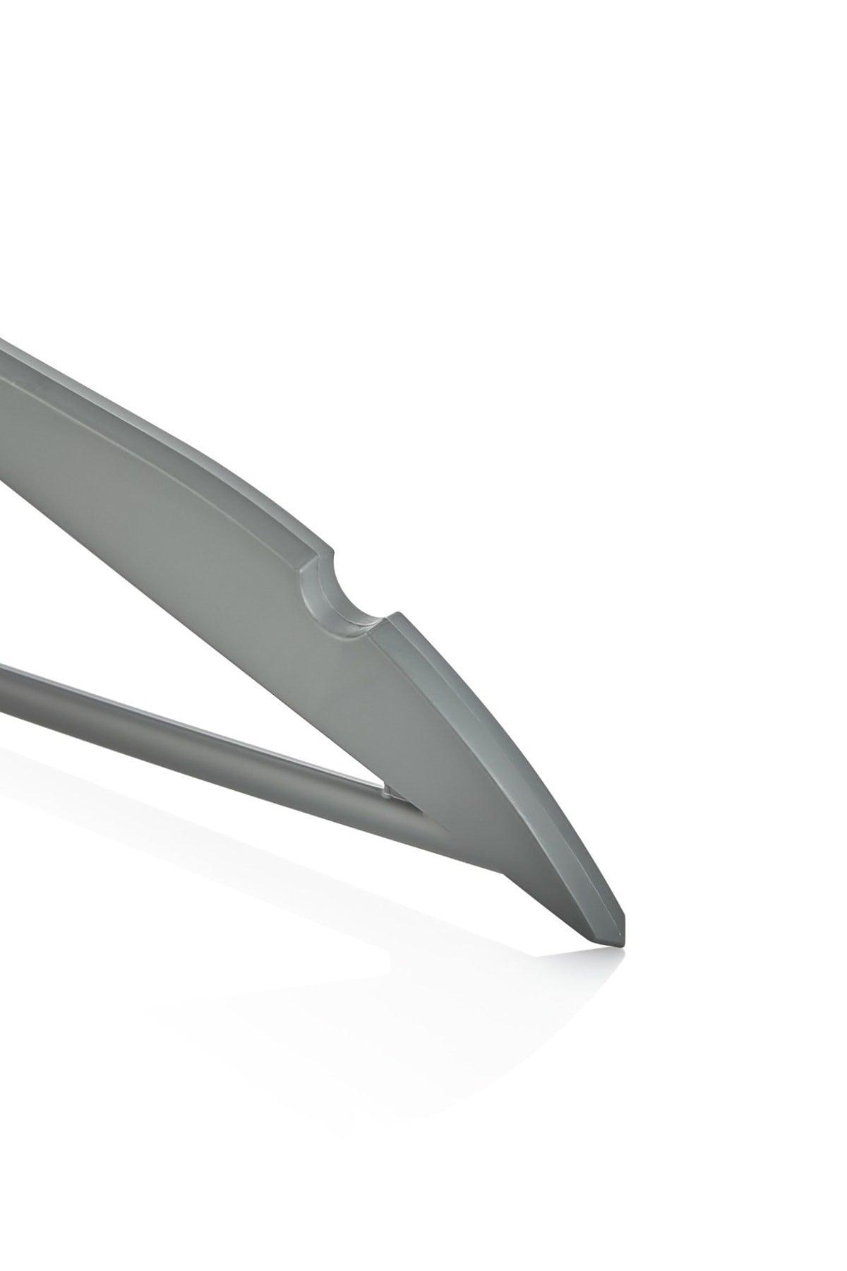 Hanger Shirt and Trouser Hanger 12 Pieces Gold Hook Special Series Anthracite Color - Swordslife