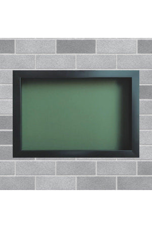 Souvenir/memory/flower Frame 20x20 Cm Black Frame Green Floor Without Glass Desktop Use - Swordslife