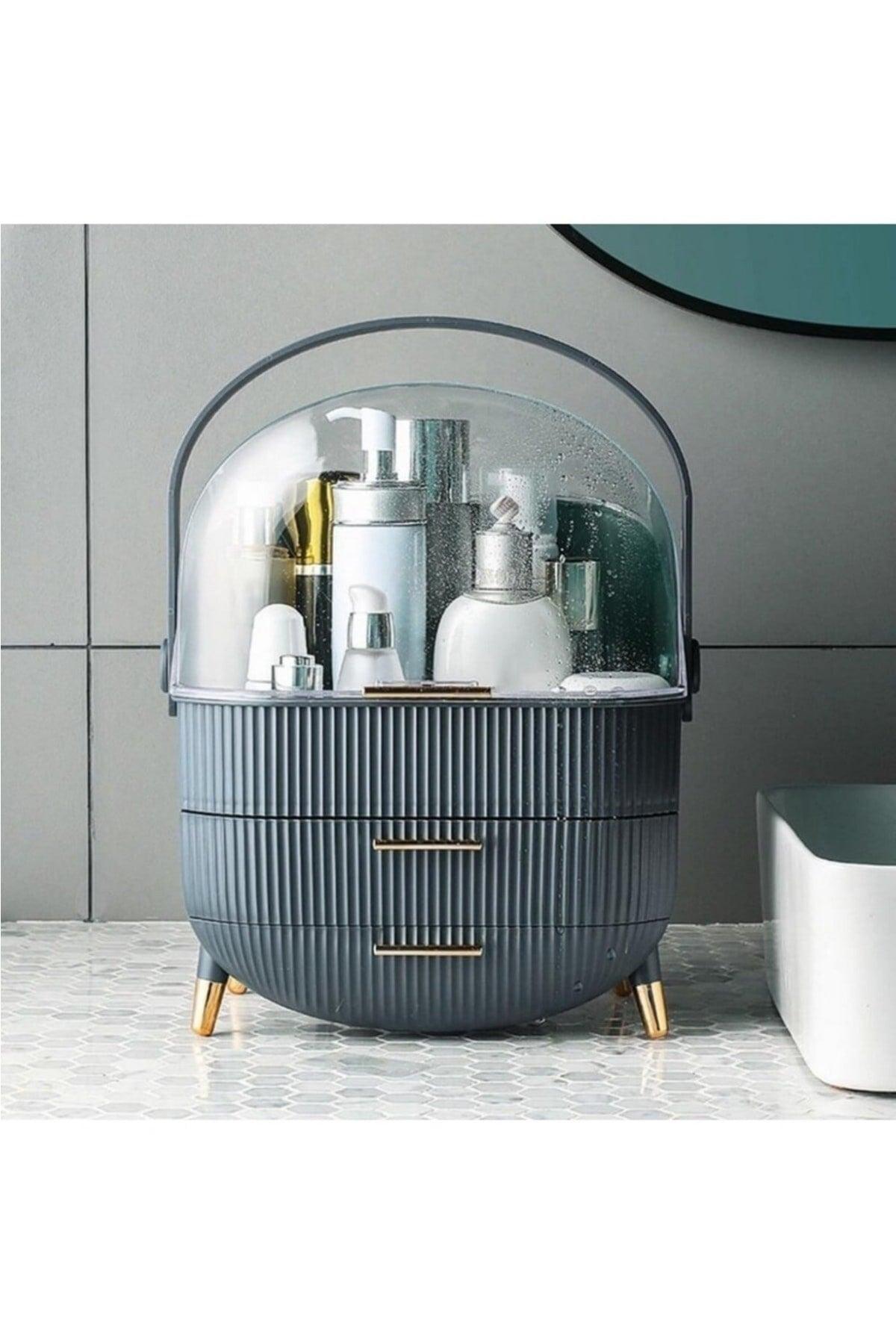 Havana Drawer Makeup Cosmetic Organizer Organizer Anthracite - Swordslife