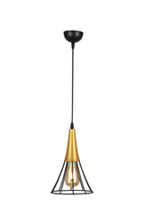 Havana Single Chandelier Black-gold - Swordslife