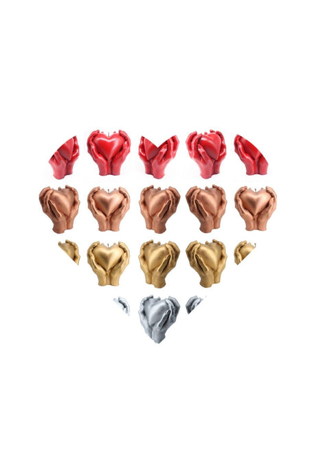 Heart Candle, Romance, Love, Valentine's Day, Special Day, Birthday. One-to-One Hand Sizes. - Swordslife