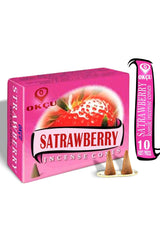 Hem Strawberry Conical Incense 10 Pcs/Pieces Is Not Backflow - Swordslife