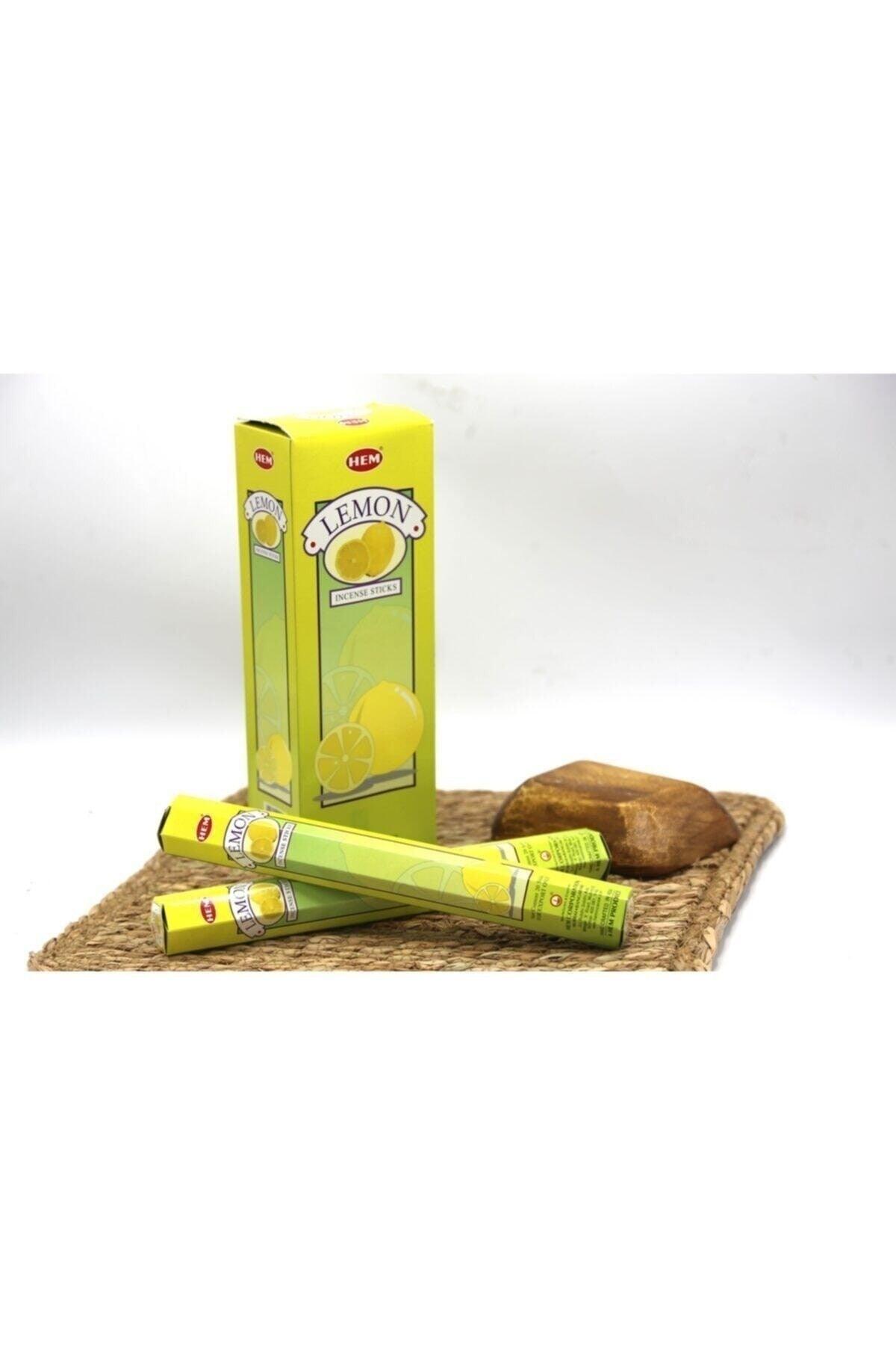 Hem Lemon Stick Incense - Lemon Fragrance (20 Pieces)