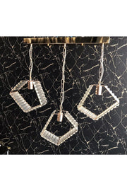 Hermes 3 Row Gold Color Pendant Chandelier - Swordslife