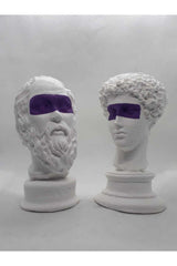 Hermes + Socrates Sculpture Bust Trinket 2 Pcs - Swordslife