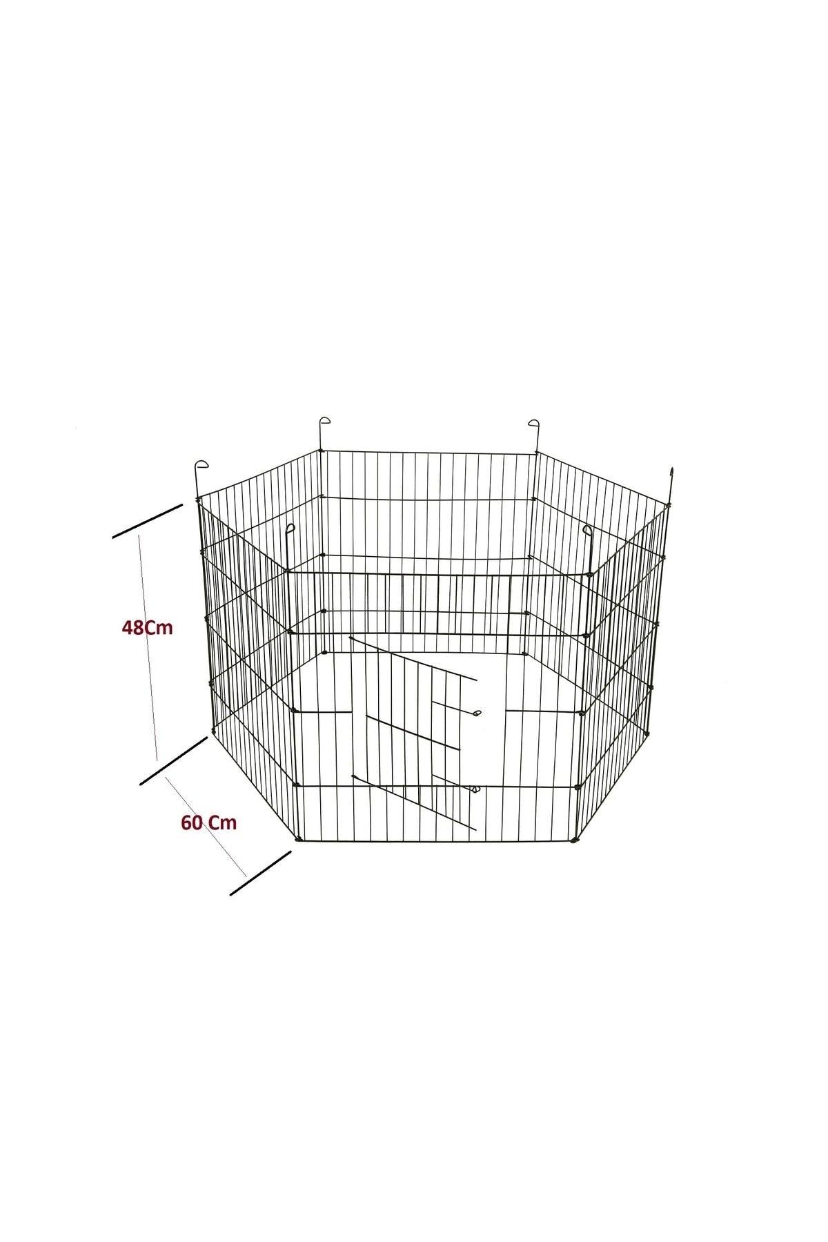 -hexagon Dog Fence 63 Cm X 48 Cm- Imported