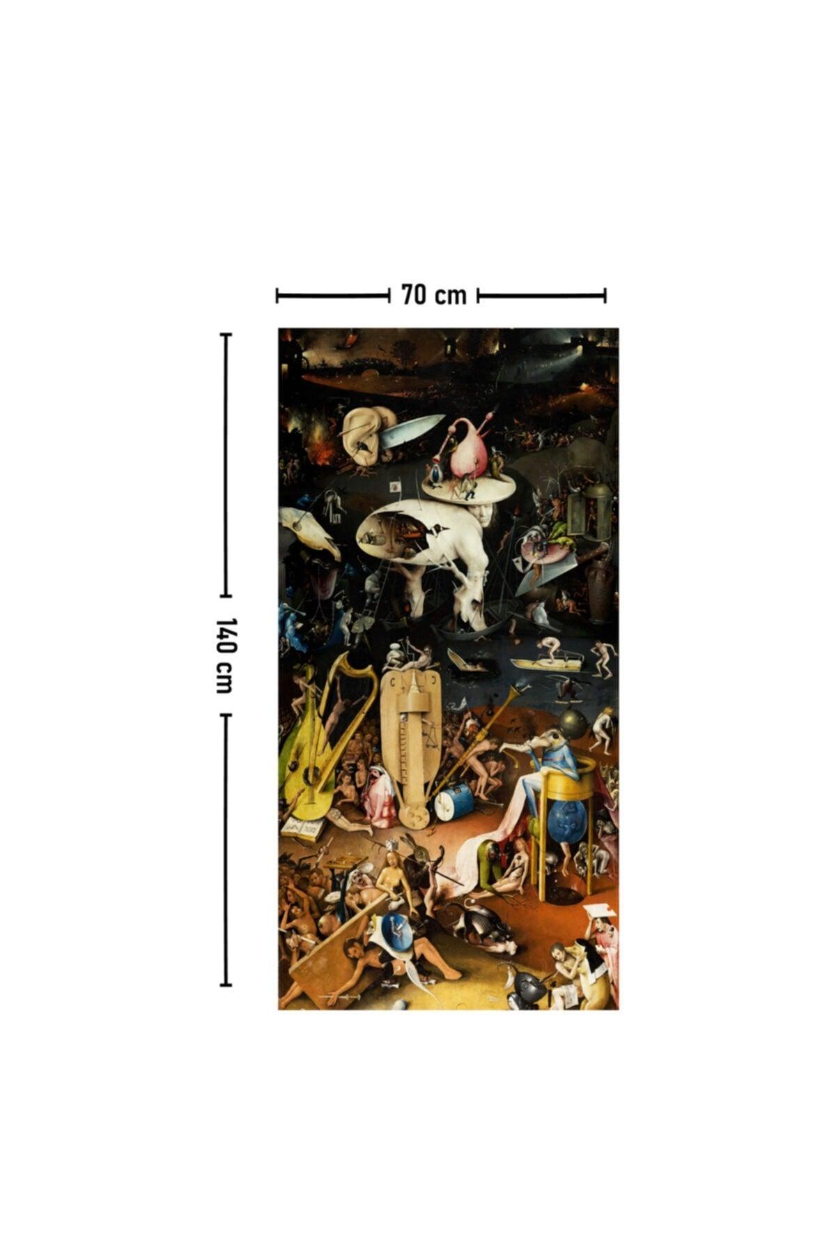 Hieronymus Bosch Hell Wall Covering Carpet 70x140 Cm - Swordslife