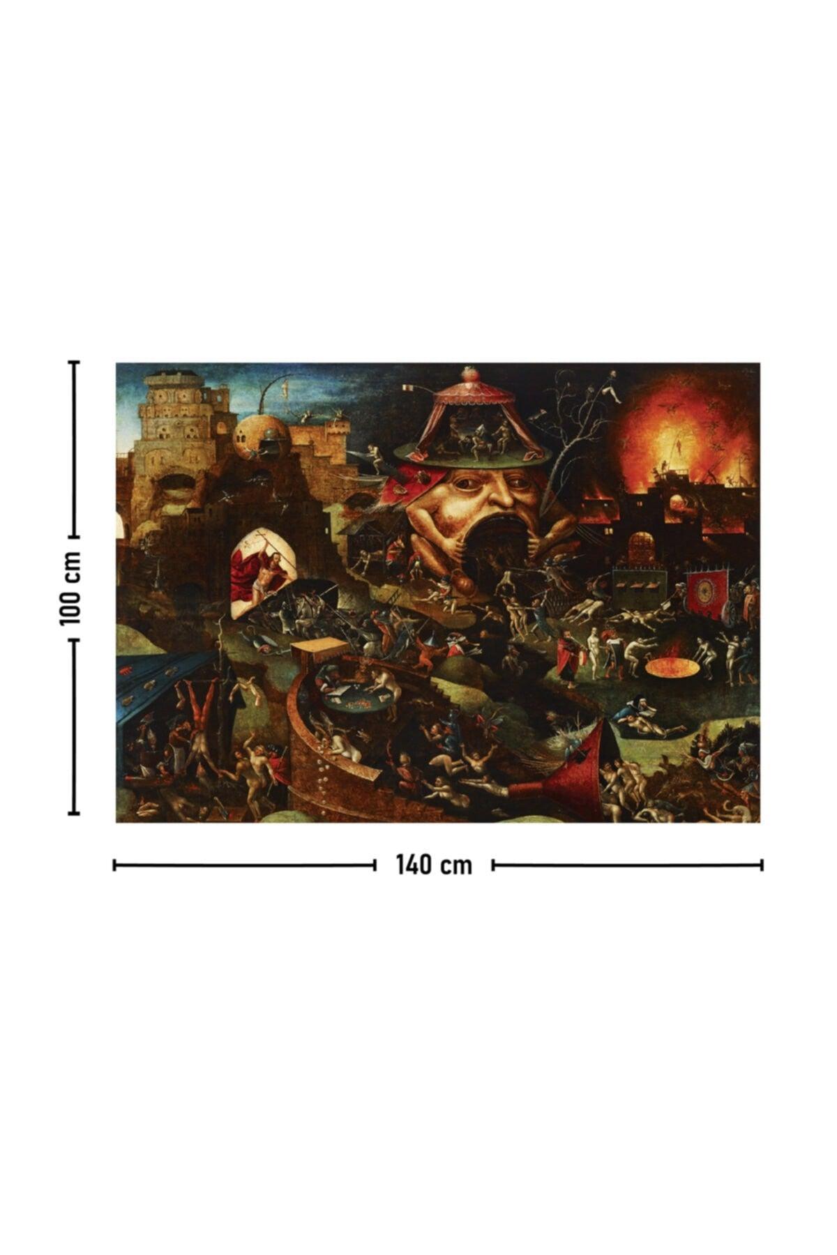 Hieronymus Bosch Nightmare Wall Covering Carpet 70x100 100x140 cm - Swordslife
