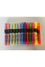 Highlighter Marker Pen 13 Colors Set