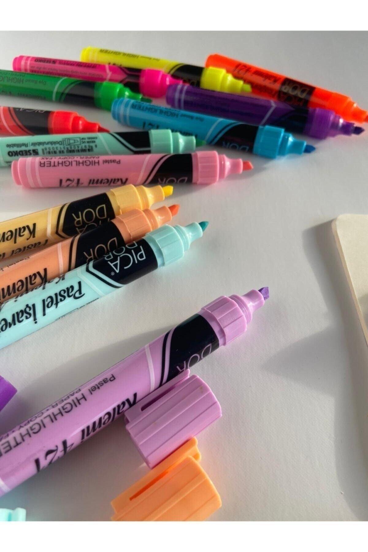 Highlighter Marker Pen 13 Colors Set