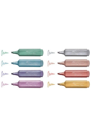 Highlighter Set Metallic 8 Li