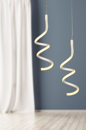 Hilton 2 Liter Three Color Led White Chandelier - Swordslife