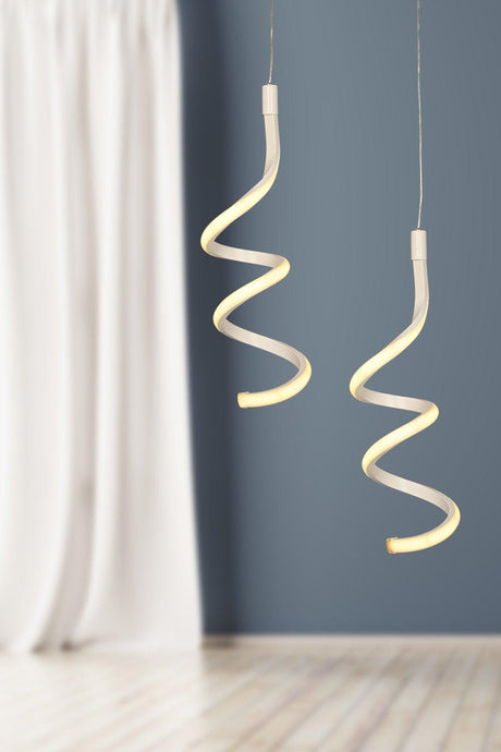 Hilton 2 Liter Three Color Led White Chandelier - Swordslife