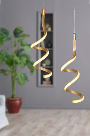 Hilton 2.li Three Color Led Tumbled Chandelier - Swordslife