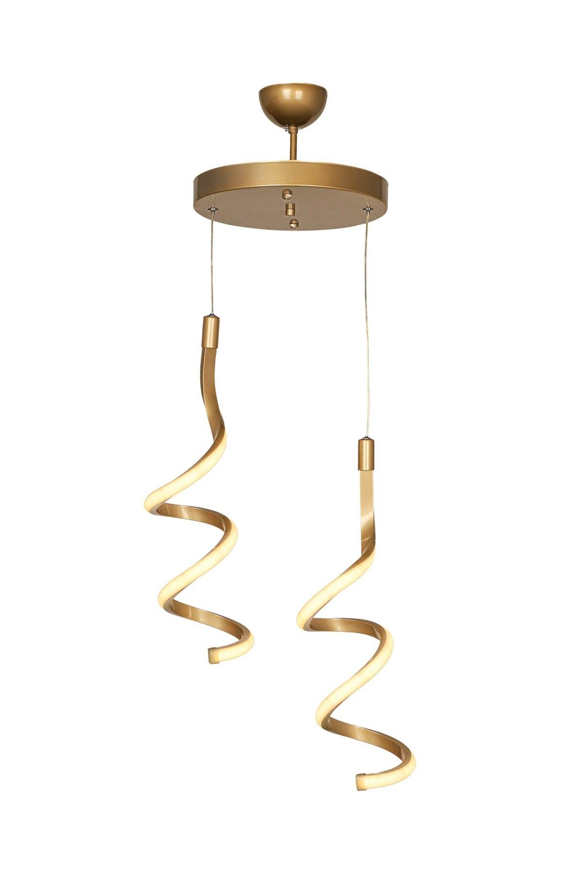 Hilton 2.li Three Color Led Tumbled Chandelier - Swordslife