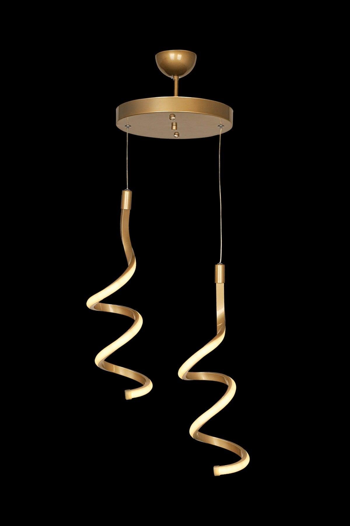Hilton 2.li Three Color Led Tumbled Chandelier - Swordslife
