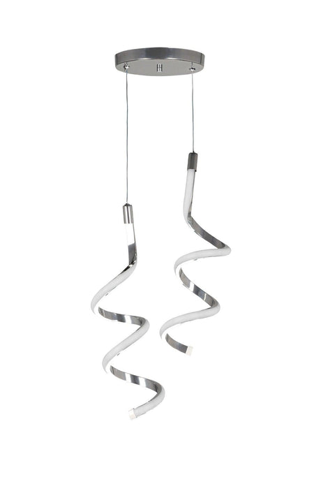 Hilton 3 Color Led 2nd Chandelier Chrome - Swordslife