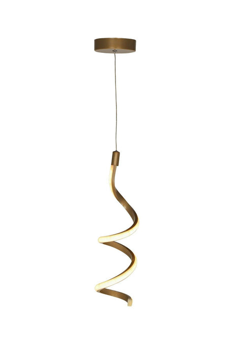 Hilton Single Three Color Led Tumbled Chandelier - Swordslife