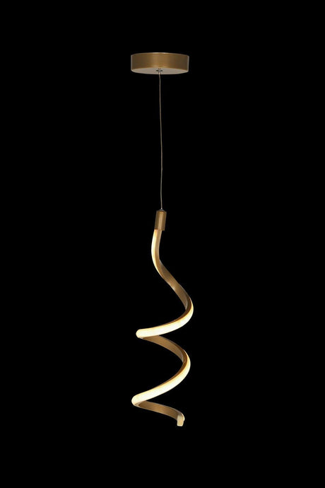 Hilton Single Three Color Led Tumbled Chandelier - Swordslife