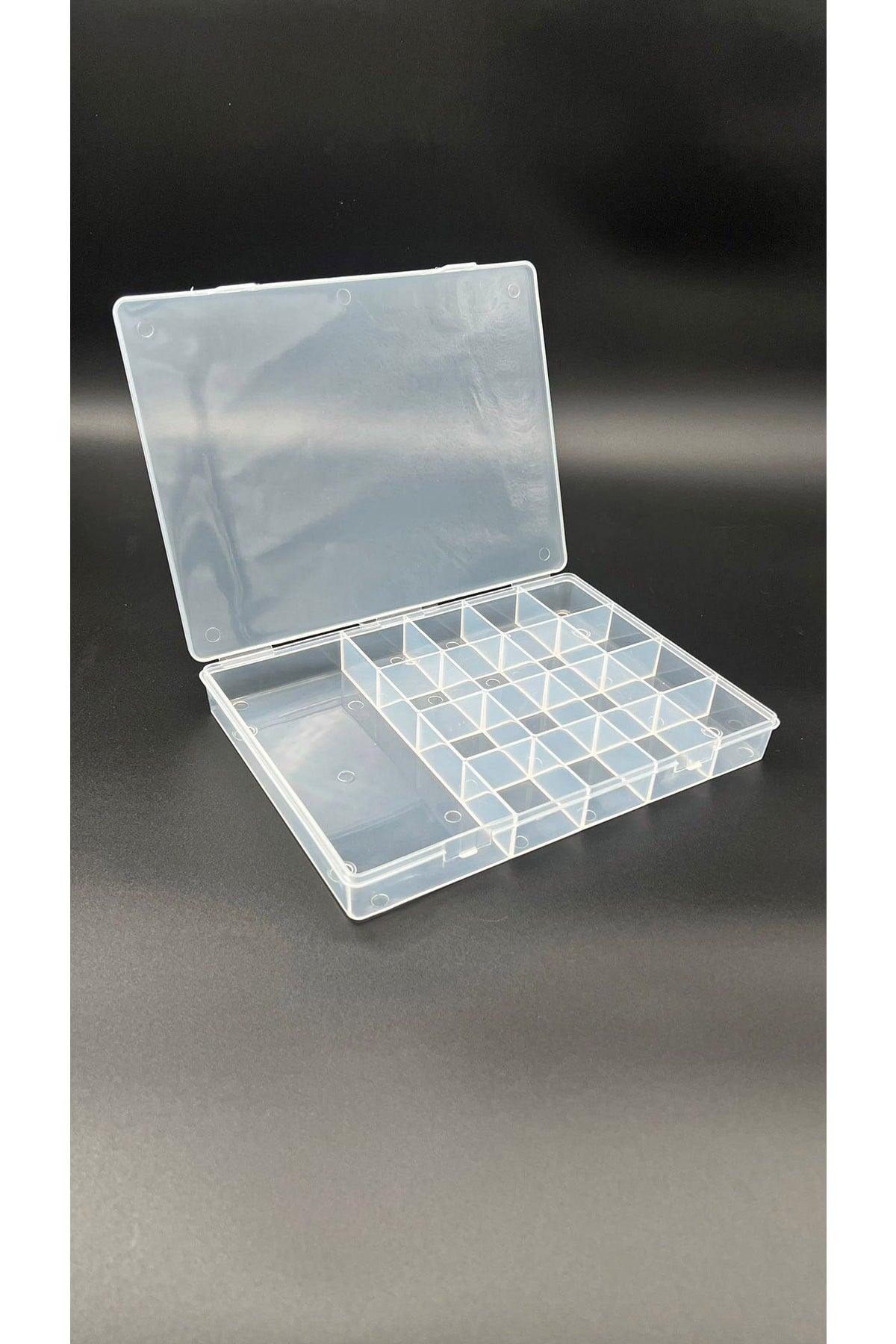 Hobby And Bead Box Large Size 17 Compartments 25x18 Cm - Swordslife