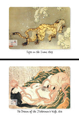 Hokusai Notebook Set of 4 5 - Ghosts Series I