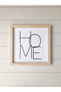 Home Sign Wooden Frame - Swordslife