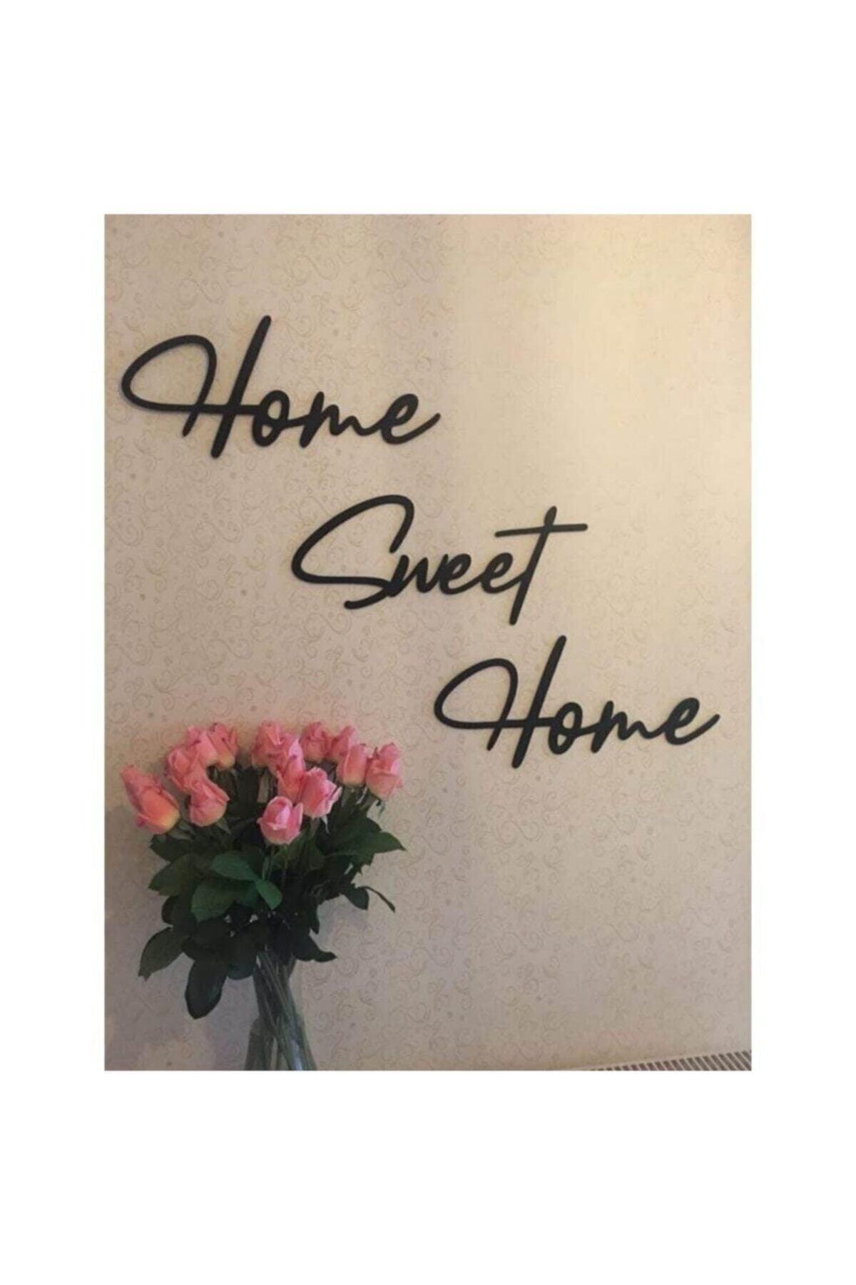 Home Sweet Home Wall Painting Decorative Wooden Painting Door Decoration - Swordslife