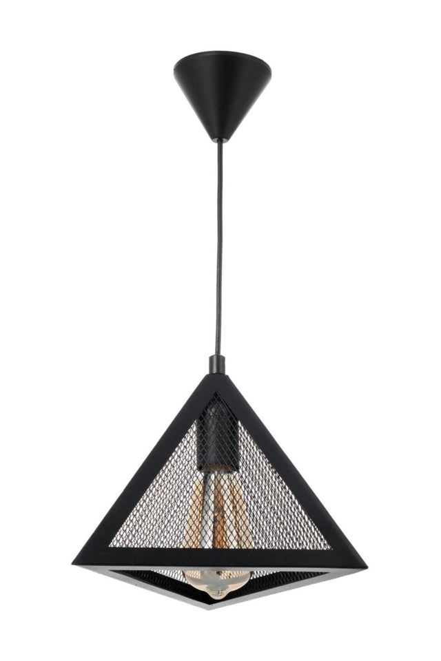 Honeycomb New Style Rustic Triangle Single Chandelier - Swordslife