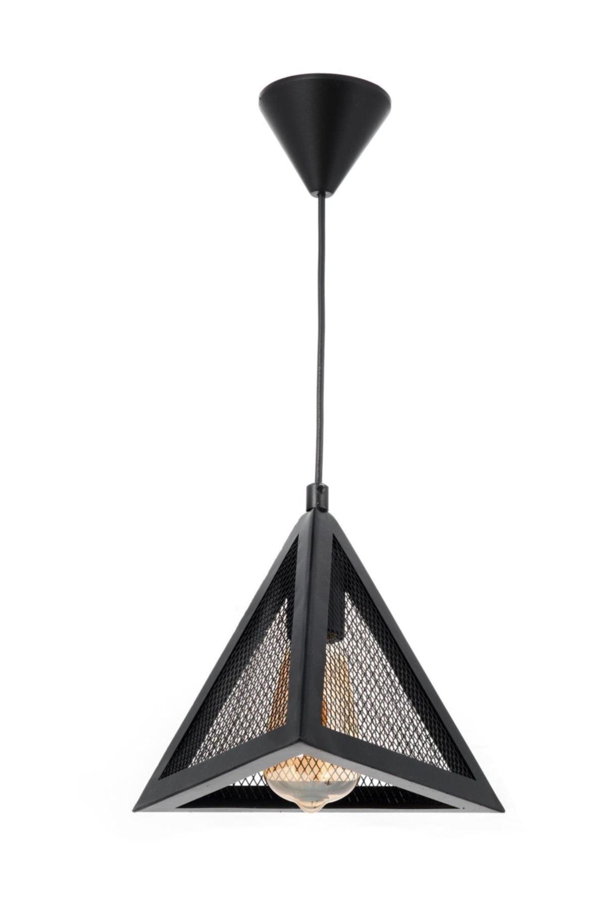 Honeycomb New Style Rustic Triangle Single Chandelier - Swordslife