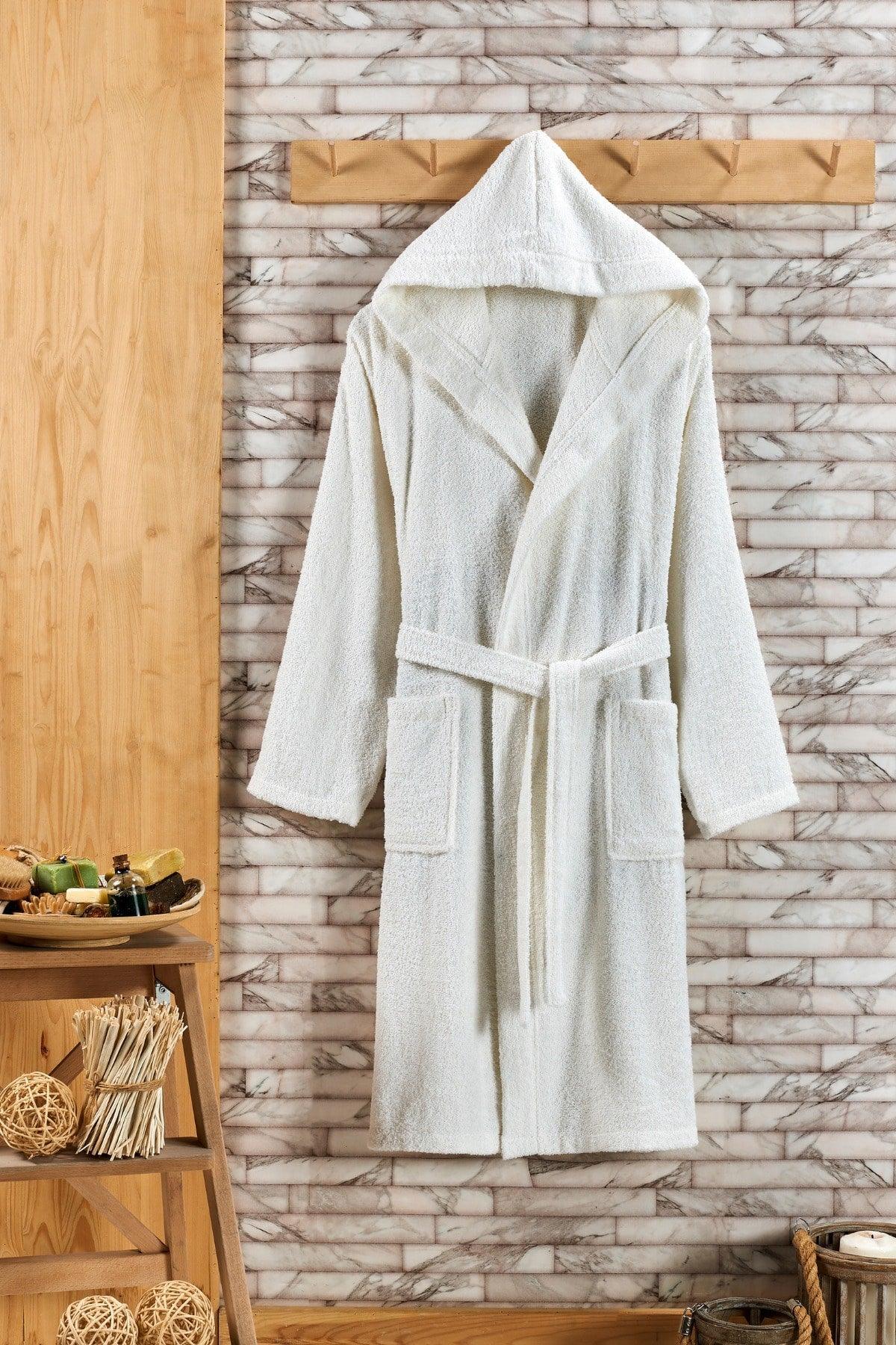 Hooded Bathrobe 100% Cotton - Swordslife