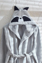 Hooded Kids Bathrobe 100% Cotton Men